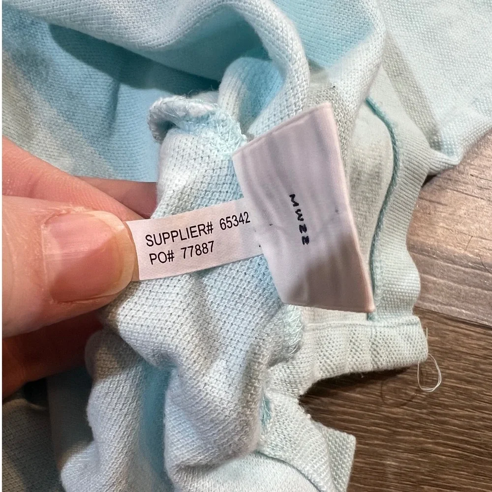 Polo Ralph Lauren Men's Light Blue Polo‎ Shirt Pink Pony Short Sleeve Size M